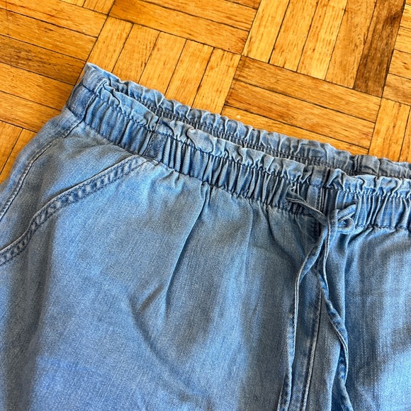 Chambray American Eagle Shorts L Tencel Denim - Picture 2 of 4